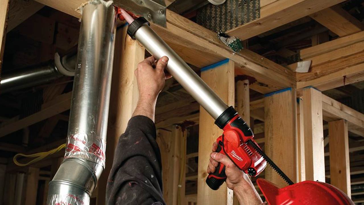 Diverse el-værktøj herunder elektriske fugepistoler hos Bygma