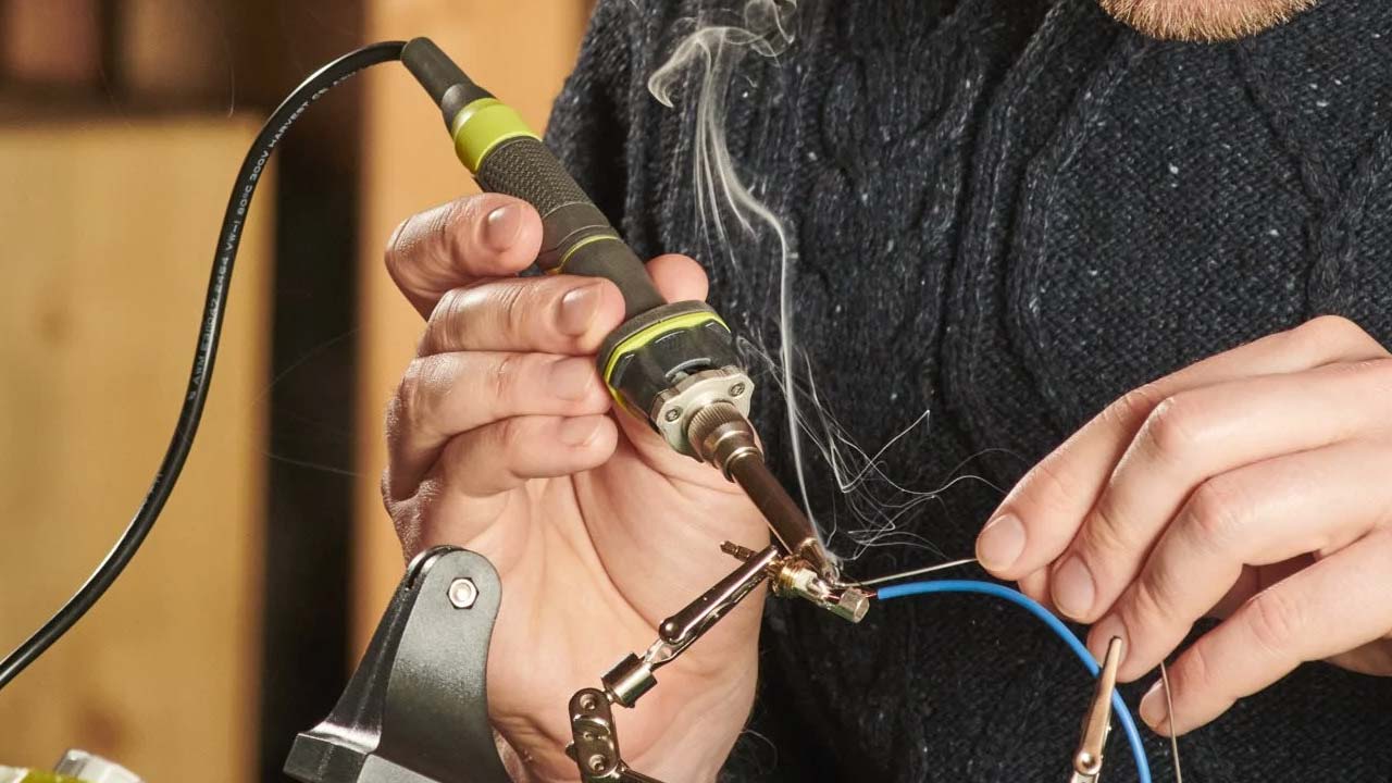 Loddekolbe fra Ryobi