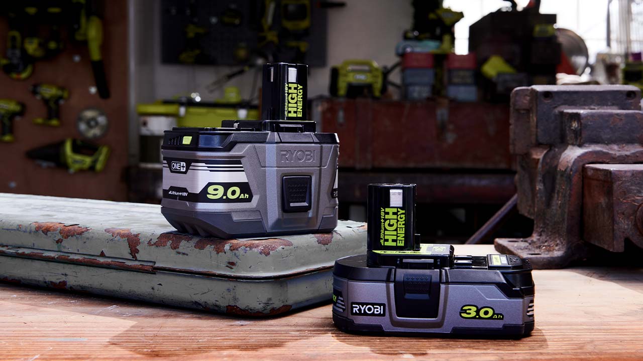 Ryobi - 18v og 36v batterier til - Bygma