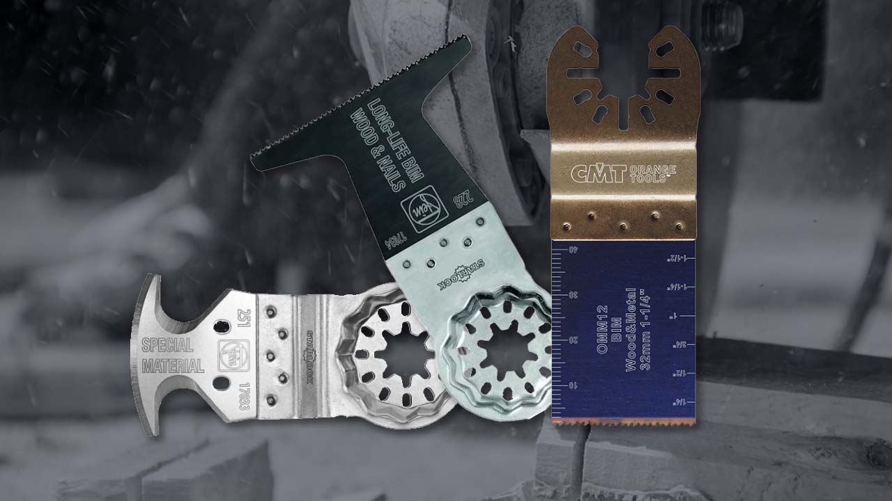 Multicutter klinger fra Fein, CMT og DEWALT