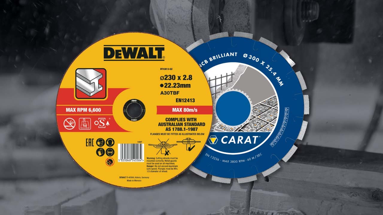 Skæreskiver til vinkelsliber og el-værktøj