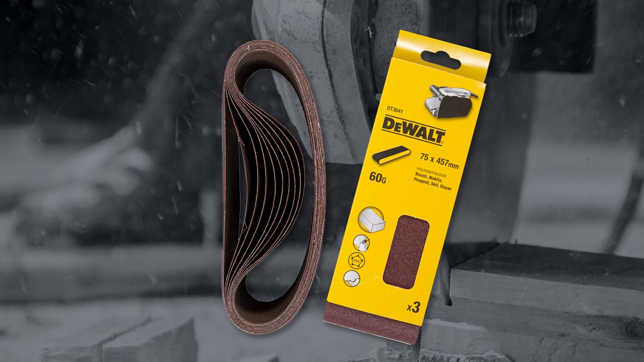 Slibebånd til båndsliber