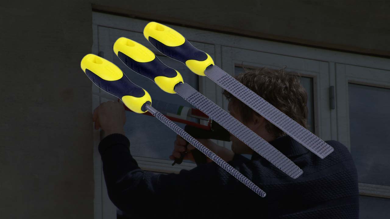 Files&aelig;t fra Stanley med tre file