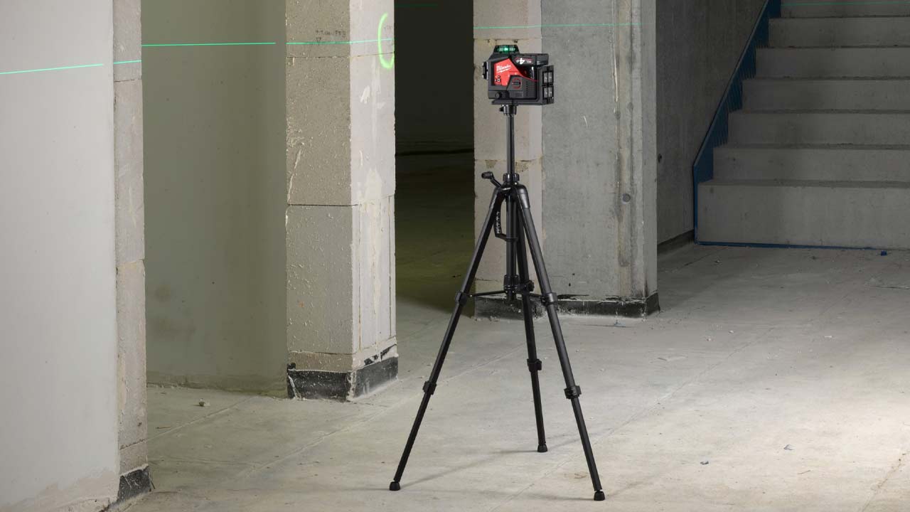 Laser stativ fra Milwaukee