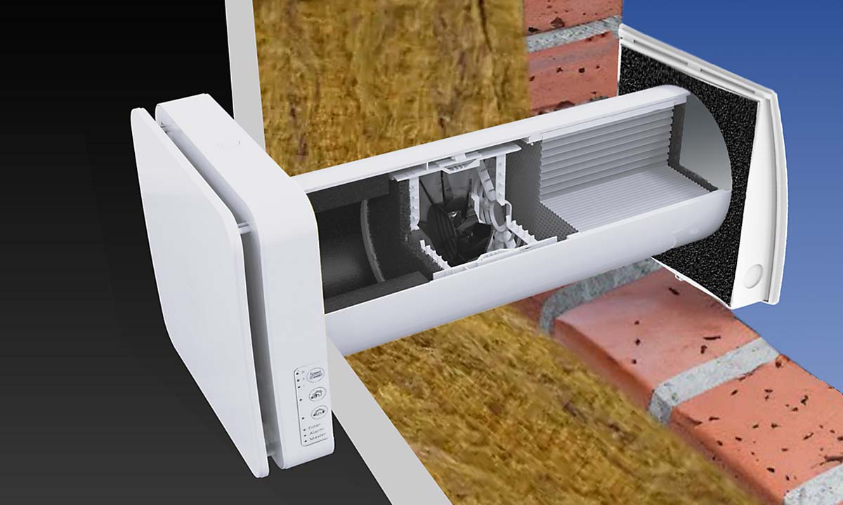 Villa ventilation med varmegenvinding