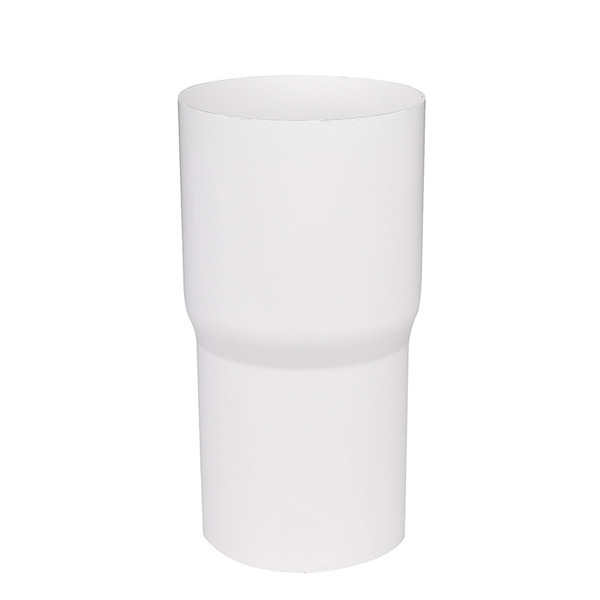 Plastmo rørsamlemuffe Hvid 75mm