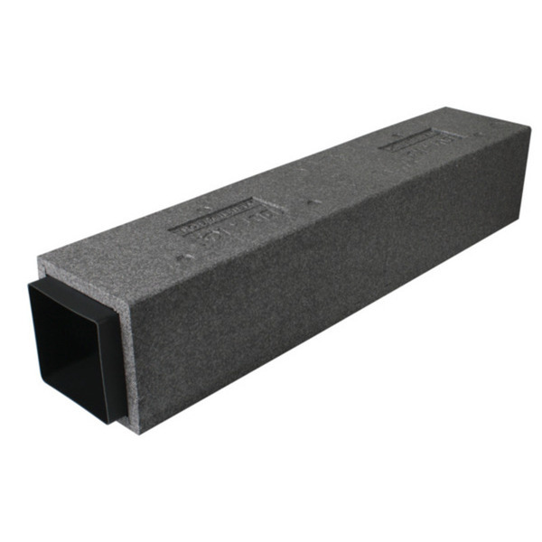 DUKA isoleret aftræksrør 20mm 15x15x50cm