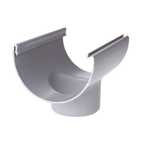 Plastmo Tudstykke - Grå - Ø12/110mm