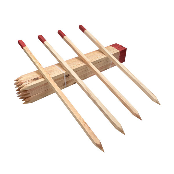 Afsætningspæle M/Rød Top 