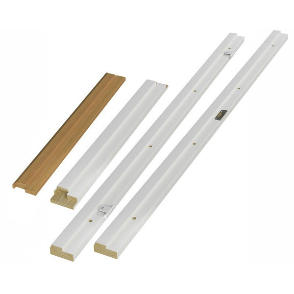 Swedoor Snap-in Karmsæt U/bund Hvid - 110x886x2089mm