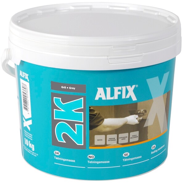 Alfix 2k tætningsmasse 10kg