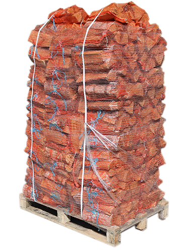 Brænde i sække - Ovntørret Birketræ - 72 sække