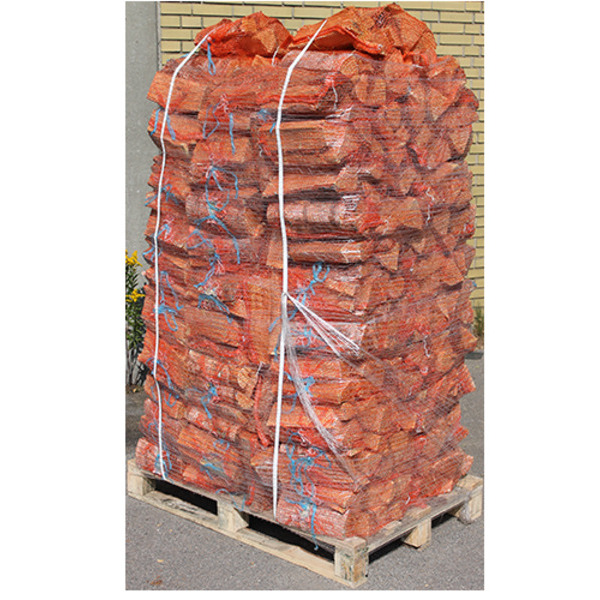 Brænde i sække - Ovntørret Birketræ - 72 sække