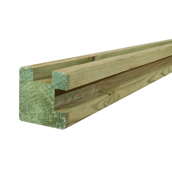 FT 2661 Hjørnestolpe - 90x90x2700mm - Systemhegn