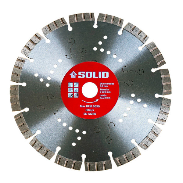 SOLID Diamantklinge - 230mm 