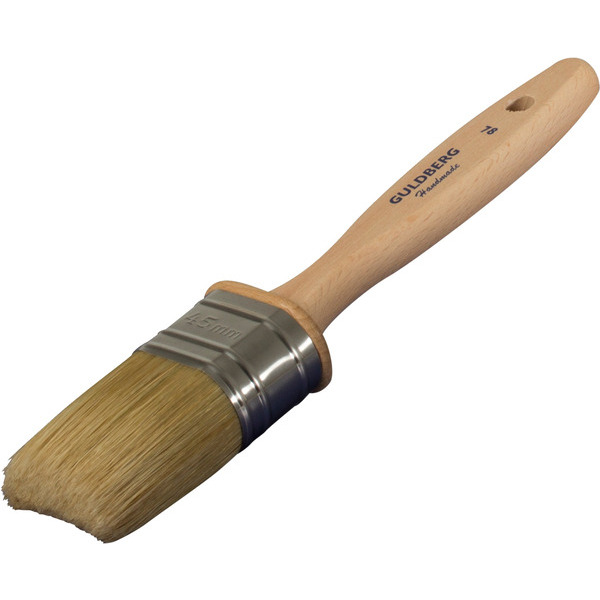 Guldberg håndlavet ovalpensel 78 35mm