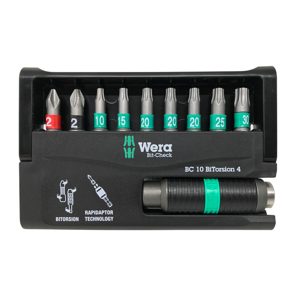 Wera HJS Bitssæt 8757-9 Btz 