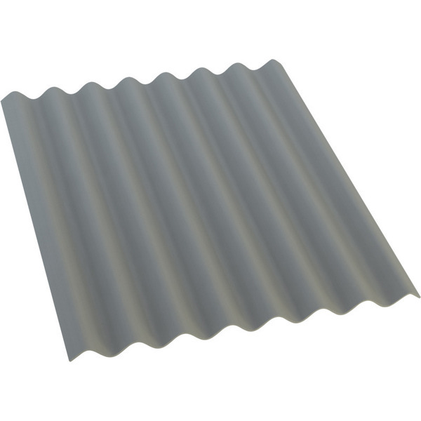 Swisspearl B5 Tagplader - Bølgeplader Mørkegrå - 1020x1180mm
