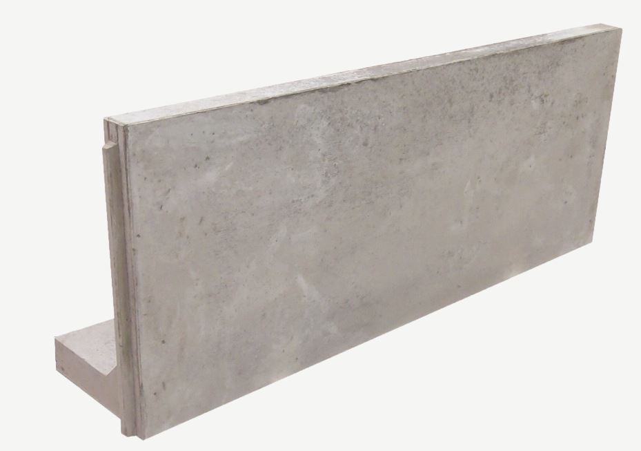 IBF Parkline Støttemur L-Element Grå - 120x70x200cm