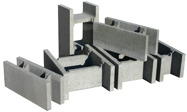 Gammelrand fundamentblok 15x20x50cm. 60 stk/palle