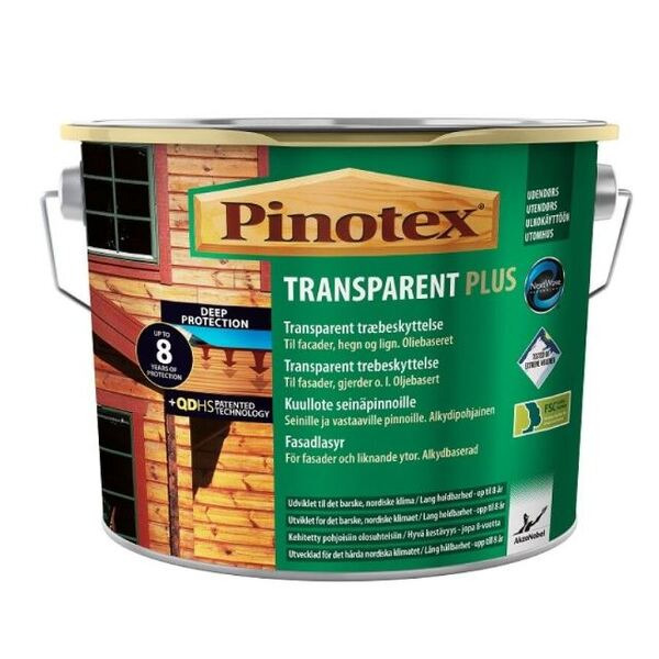 Pinotex Træbeskyttelse Transparent Plus Base bc  - 5L