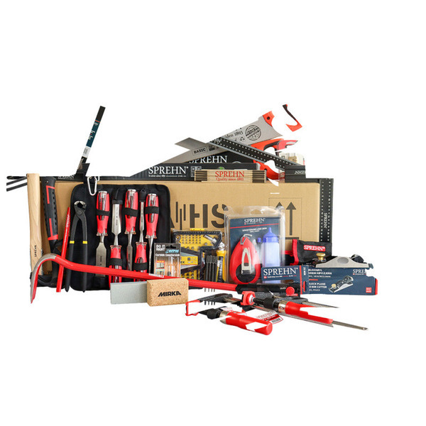Sprehn Lærlingesæt Tømrer Ekskl. Trækasse