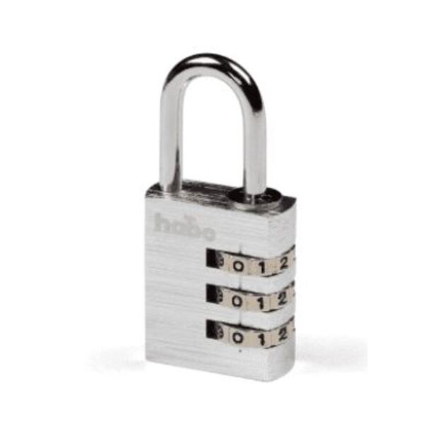 Habo Hængelås Aluminium - 31mm