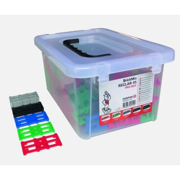 Justerbrikker Reglar Mixbox - 80x45mm - 160 stk