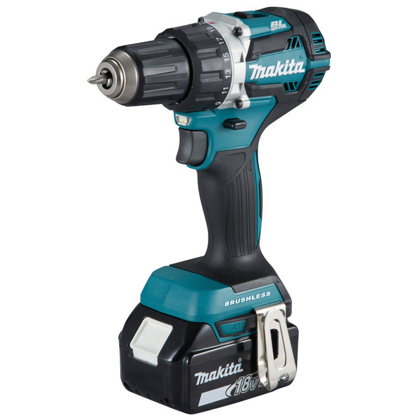Makita LXT Slagboremaskine - 18V DHP484RT3J Inkl. Batterier