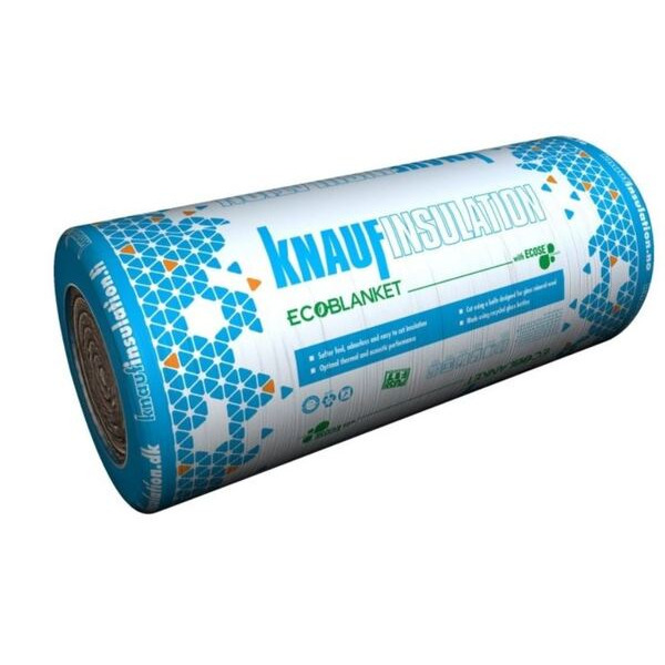 Knauf Insulation Ecoblanket 37 Rulleisolering 145 mm isolering
