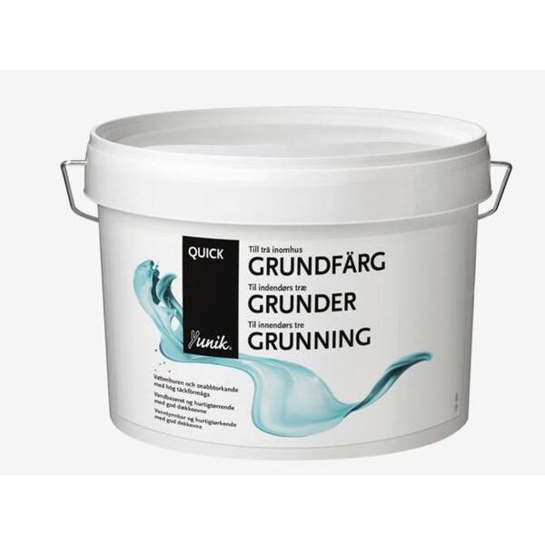 Yunik Indendørs Trægrunder Hvid - 3L