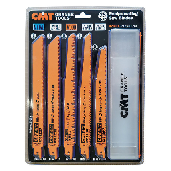 CMT Bajonetklingesæt JS025 - 25 stk