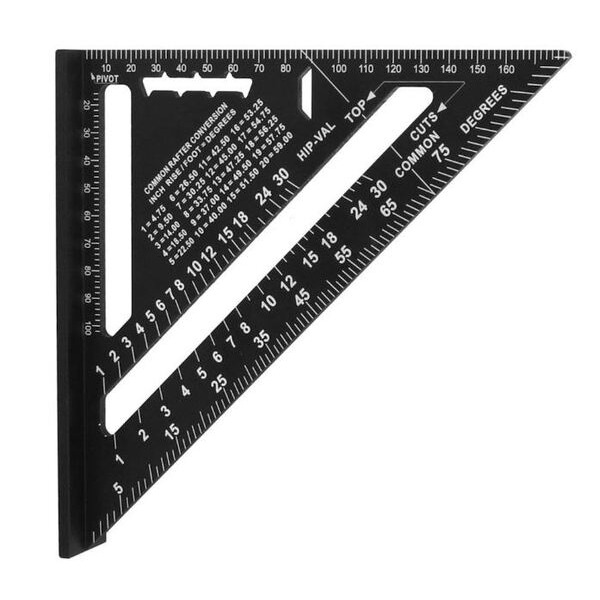 Tecos Tømrervinkel Alu - 180mm