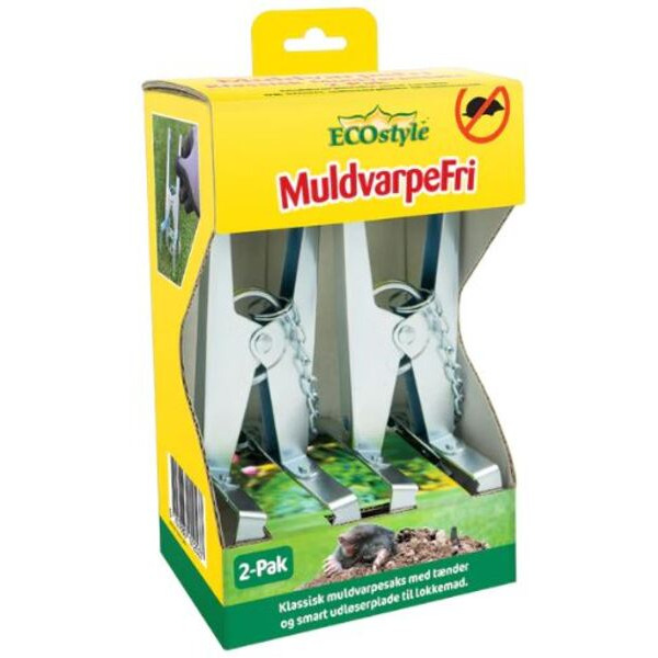 ECOstyle MuldvarpeFri Klassisk Muldvarpesaks 2-pak