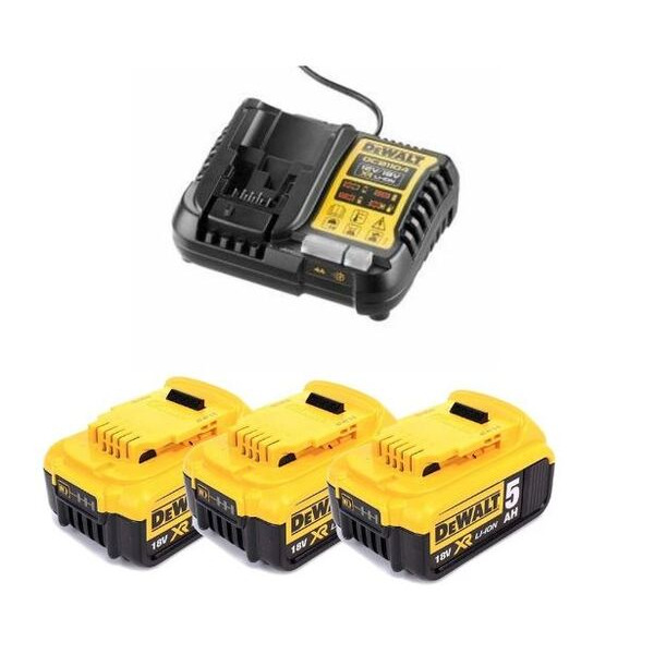 DEWALT Batterisæt XR 18V DCB1104P3-QW