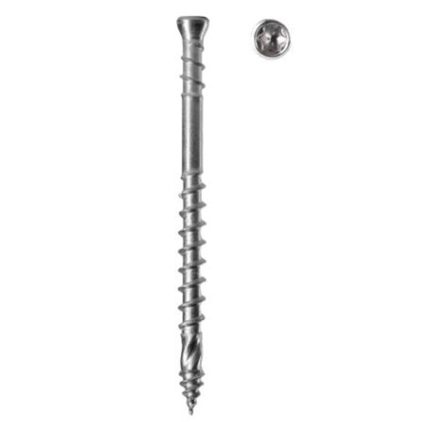 Fisher Terrasseskrue Hiddenfast ZT A4 4,3x60mm - 1500 stk