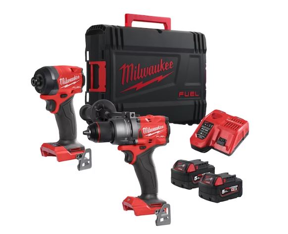 Milwaukee M18 Powerpack 2 dele - 18V FPP2A3-502X Sæt