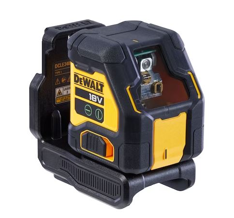 DEWALT Krydslinjelaser 18V DCLE34021N-XJ
