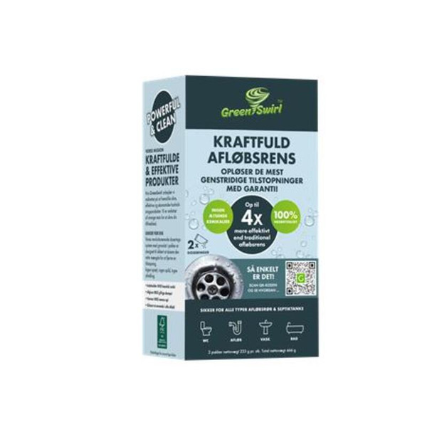 GreenSwirl Kraftfuld Afløbsrens