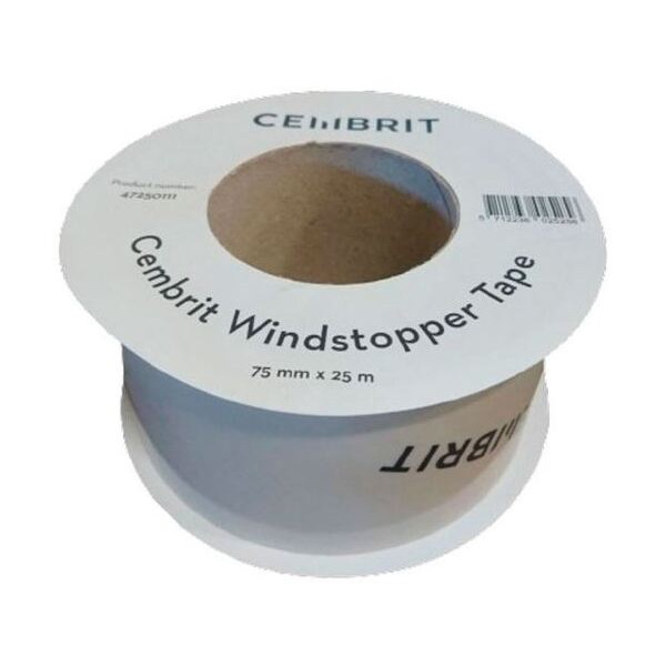 Windstopper Vindspærre Tape - 75mm