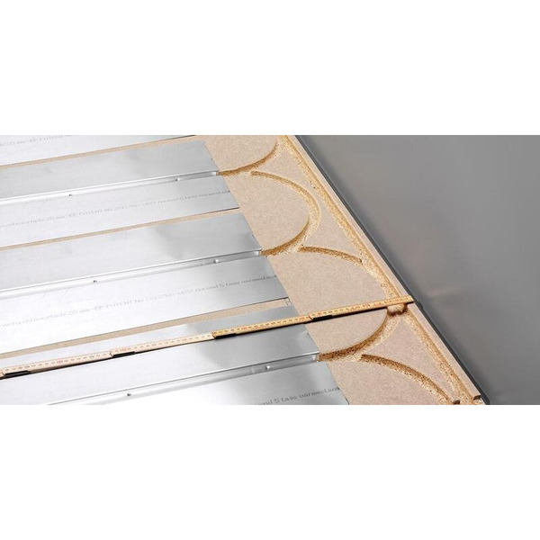 Novopan Alu Varmefordelingsplade Ø20mm - 1150x220mm