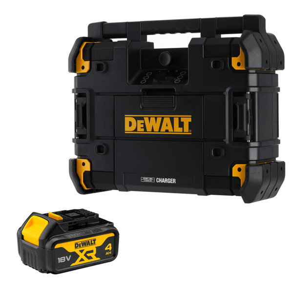 DEWALT Radio M/Oplader + Batteri 4,0Ah