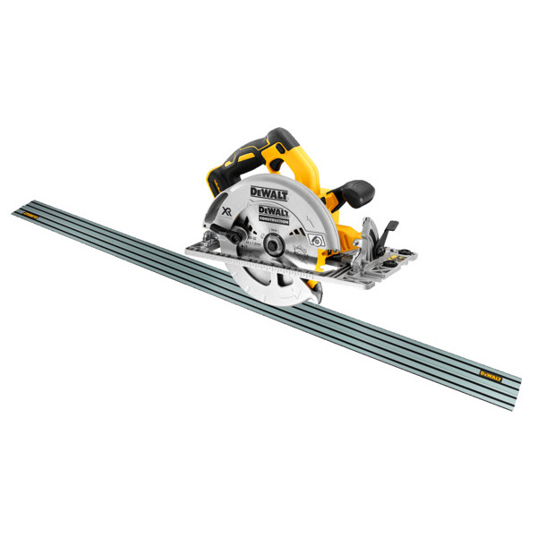 DEWALT XR Rundsav med skinne - 18V DCS572N