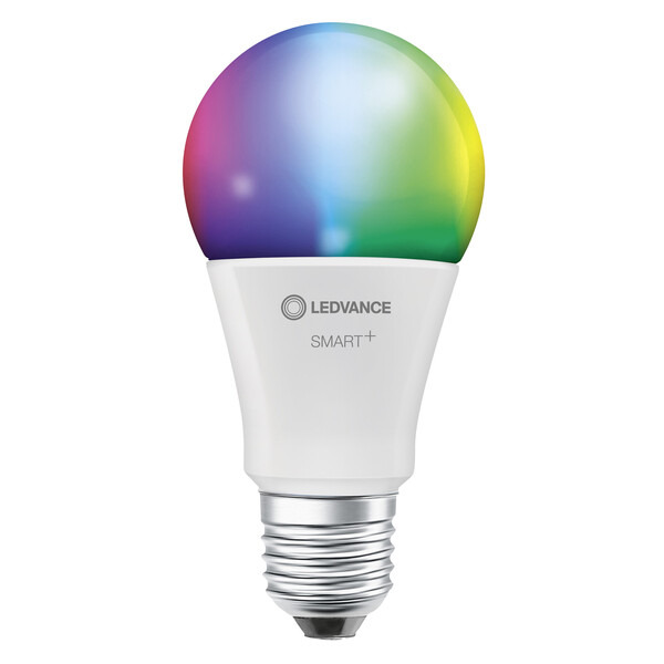 LEDVANCE SMART+ standard 806lm 9W/RGB+827-865 (60W) mat E27 WiFi