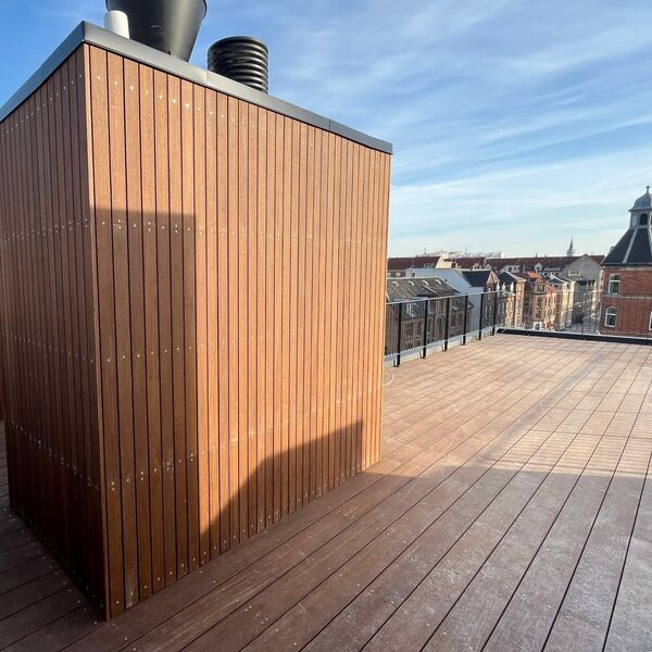 FSC® Bambus Facadeliste Pro™ Cognac Olieret - 20x65x1860mm