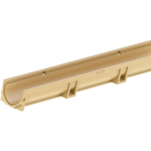 Plastmo Linjedræn 1m uden rist - ACO EuroLine 2.0 Dræn