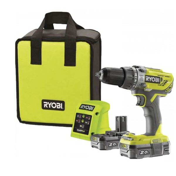 Ryobi ONE+ Slagbore/Skruemaskine R18PD3-220S