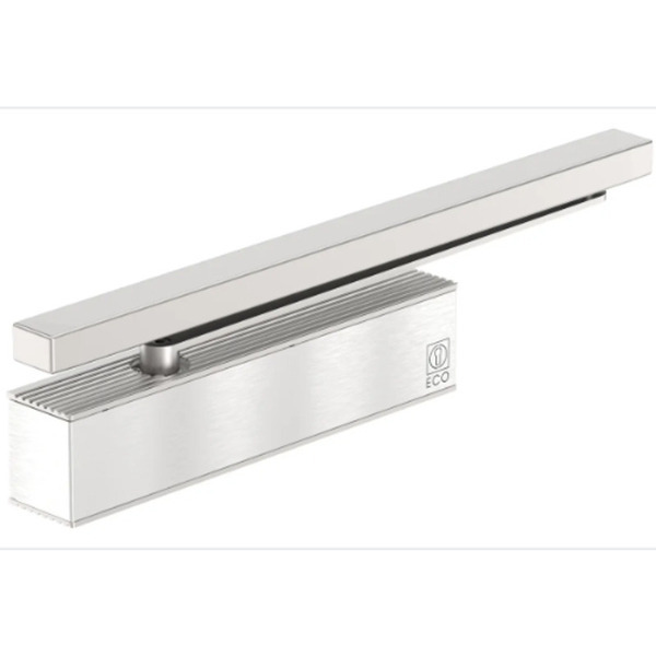 Randi Dørlukker M/Glideskinne TS-61 B Armeret Sølv