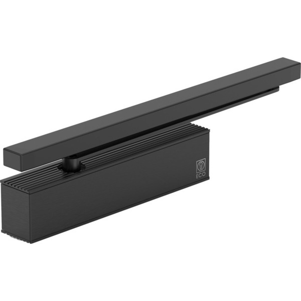 Randi Dørlukker M/Glideskinne TS-61 B Armeret Sort