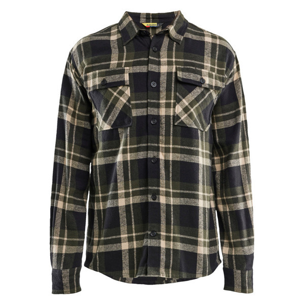 Blåkläder Flannel Skjorte